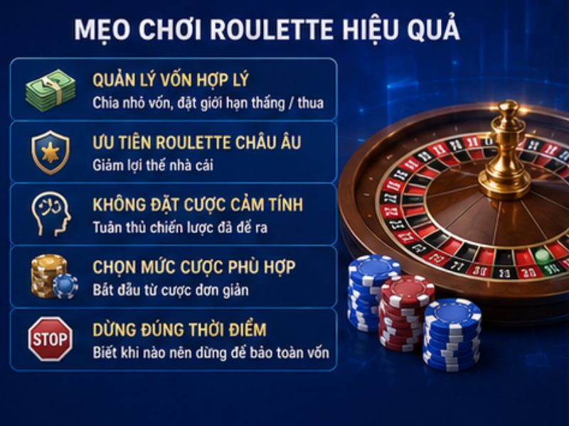 Mẹo Chơi Roulette 78WIN Hiệu Quả