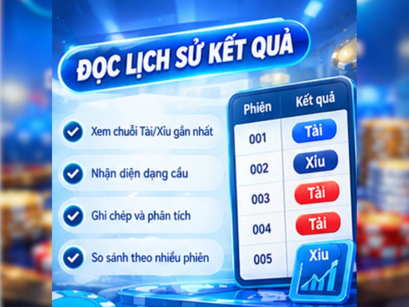 Hướng dẫn soi cầu Tài Xỉu từng bước